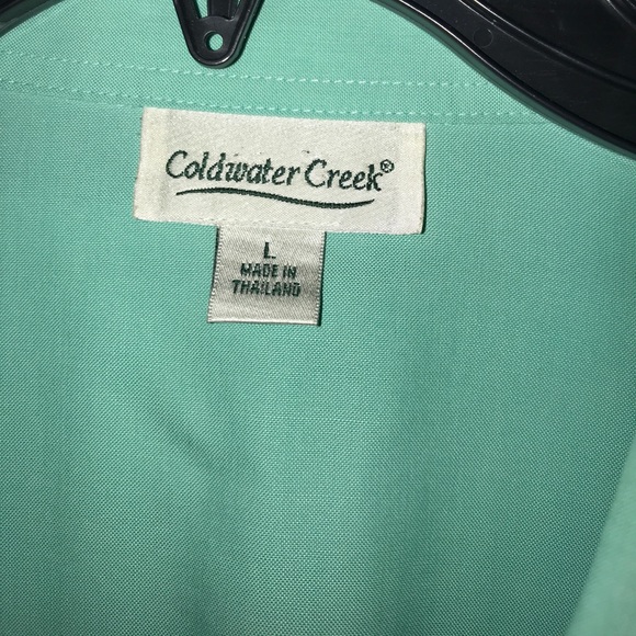 Coldwater Creek button down blouse - Picture 2 of 3